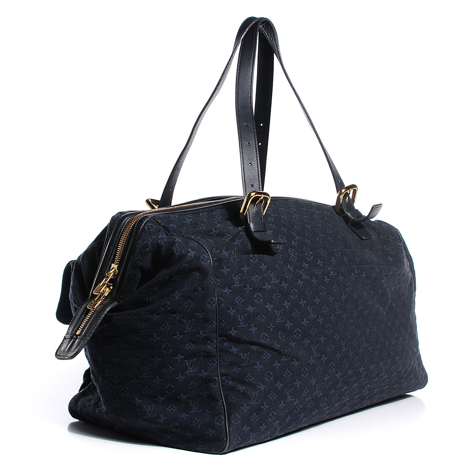 Louis Vuitton Mini Monogram Louise Blue 3 of 7
