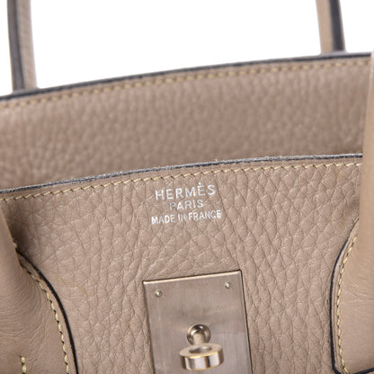 Hermes Togo Birkin 35 Gris Tourterelle 19 of 20