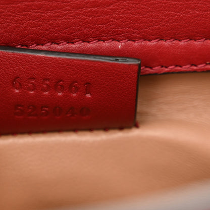 Gucci Snakeskin Mini Diana Tote Bag Red 7 of 12