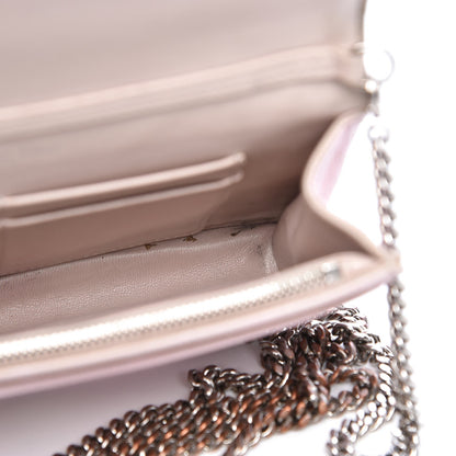 Christian Dior Grained Calfskin Diorama Wallet on Chain Pouch Rose Poudre 19 of 20