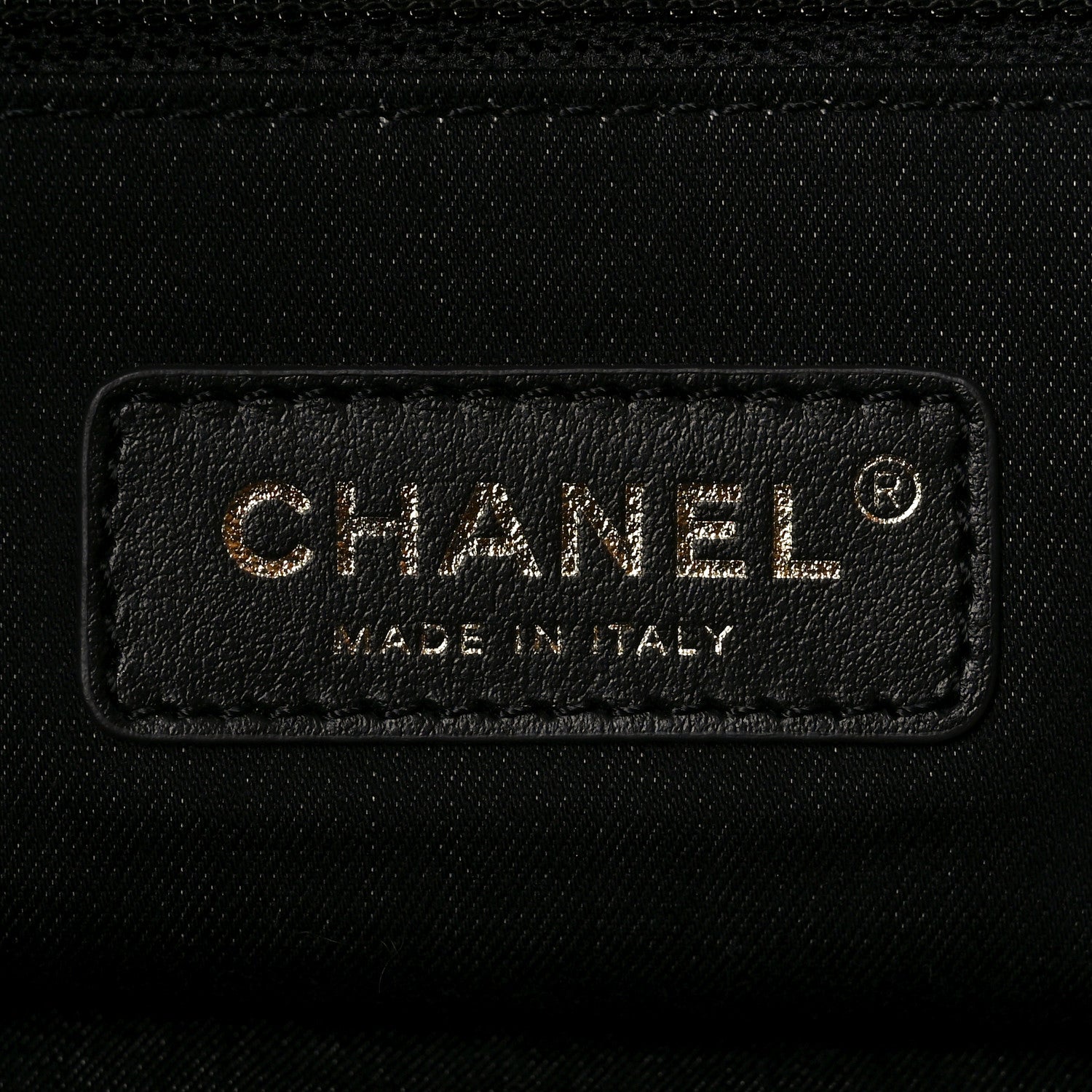 Chanel Denim Quilted Denim Mood Maxi Shopping Bag Black Multicolor 10 of 19