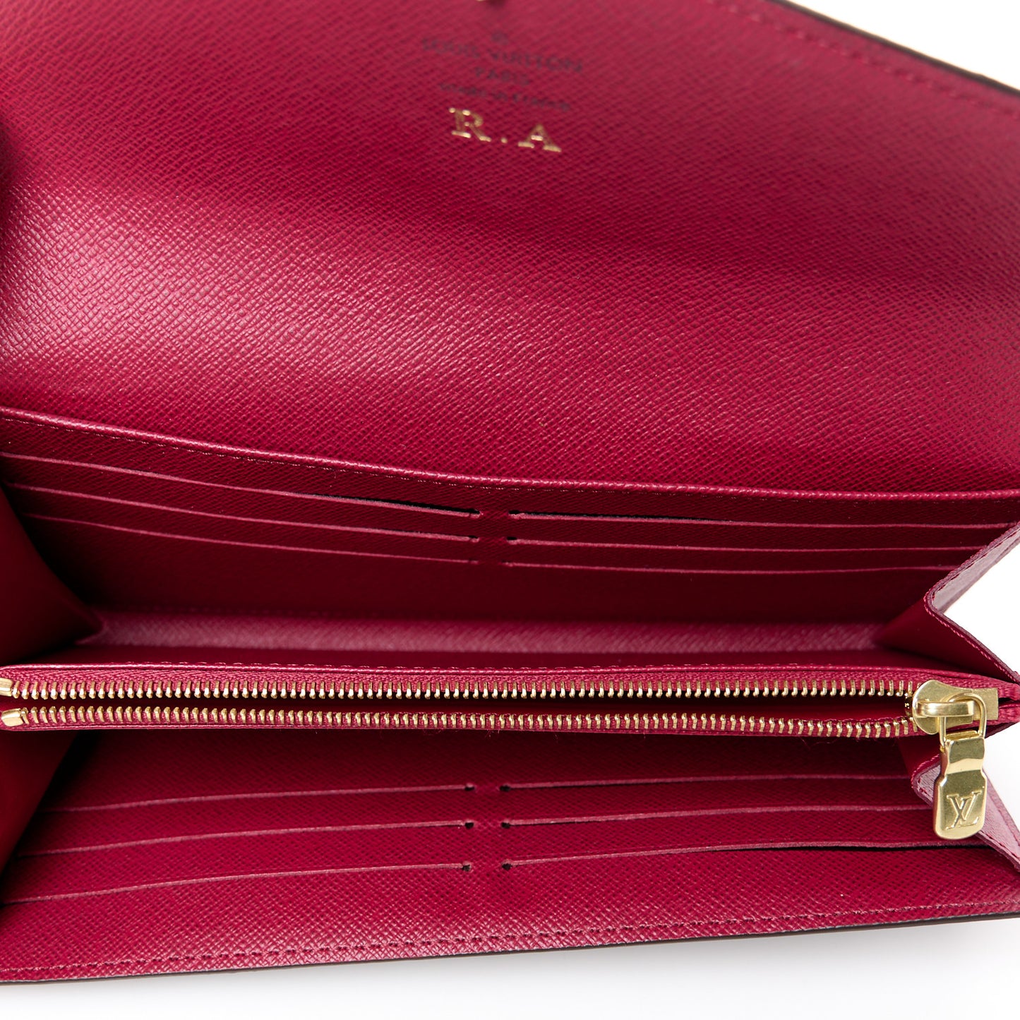 Monogram Sarah Wallet NM Fuchsia