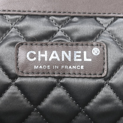 Chanel Distressed Metallic Lambskin Quilted Le Marais Ligne Flap Shoulder Bag Gold 6 of 9