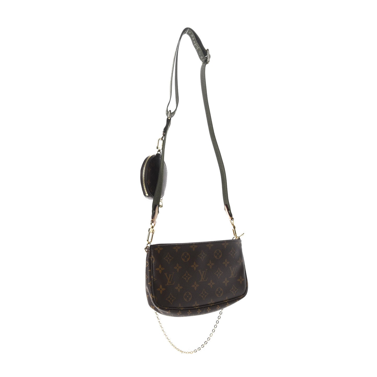 Monogram Multi Pochette Accessories Kaki