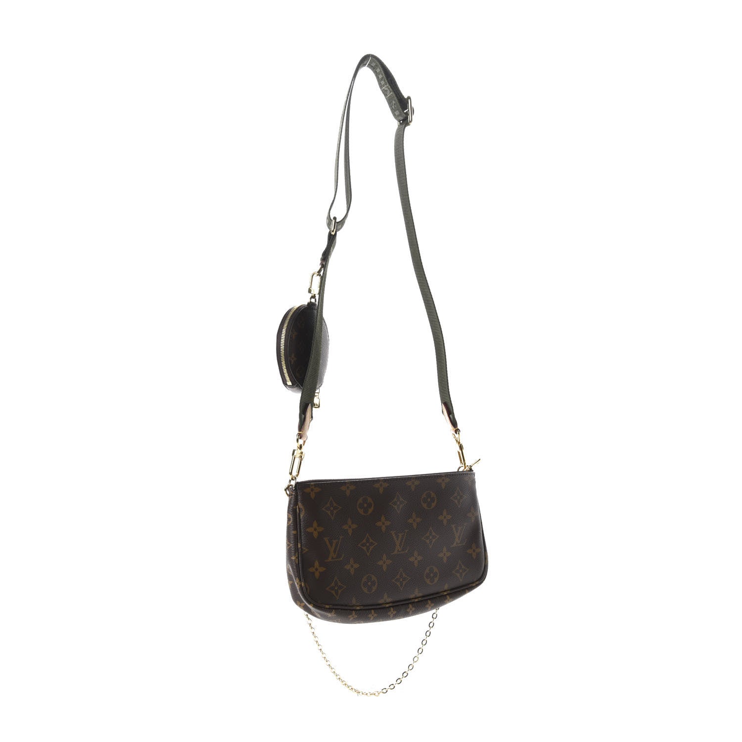 Louis Vuitton Monogram Multi Pochette Accessories Kaki 3 of 13