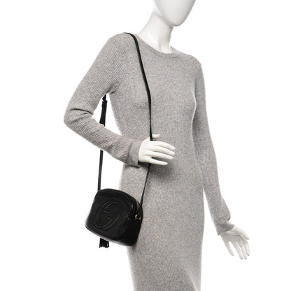 Gucci Pebbled Calfskin Small Soho Disco Bag Black 2 of 6