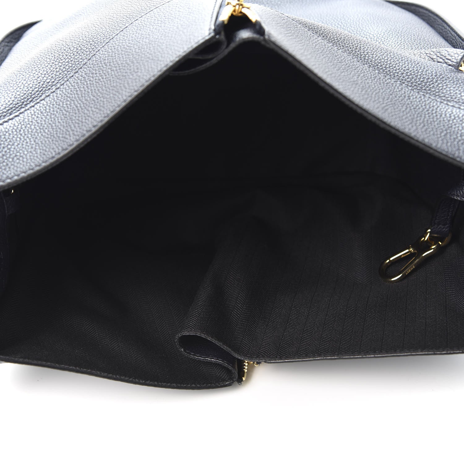 Loewe Calfskin Small Hammock Shoulder Bag Midnight Blue Black 4 of 11
