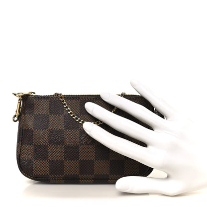 Louis Vuitton Damier Ebene Mini Pochette Accessories 2 of 11