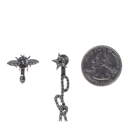 Christian Dior Palladium Dior Earrings Gray 2 of 5