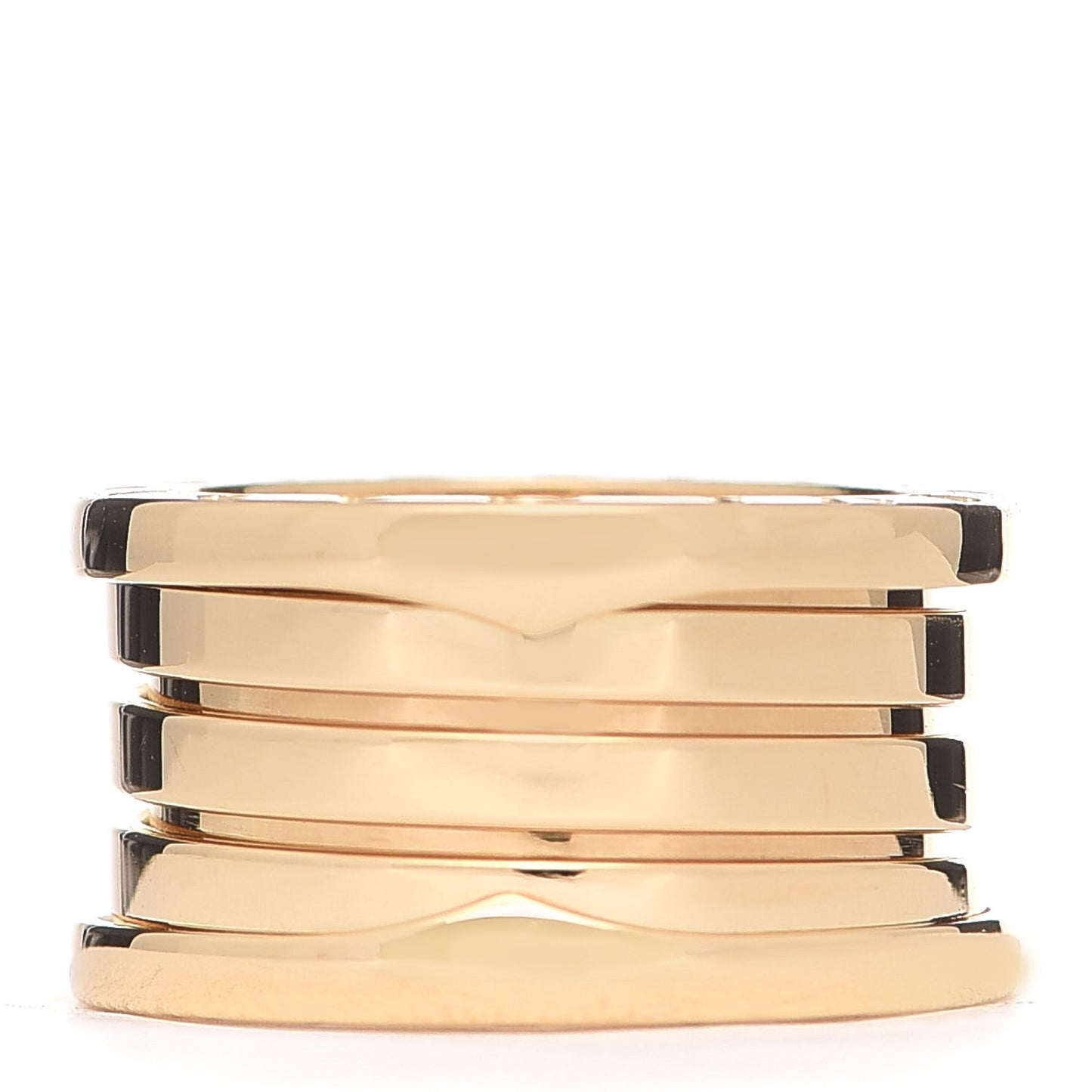 18K Yellow Gold B.Zero1 Four-Band Ring 50 5.25
