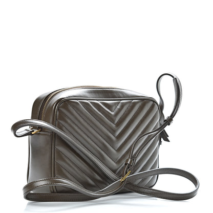 Saint Laurent Calfskin Matelasse Monogram Lou Camera Bag Faggio 3 of 10