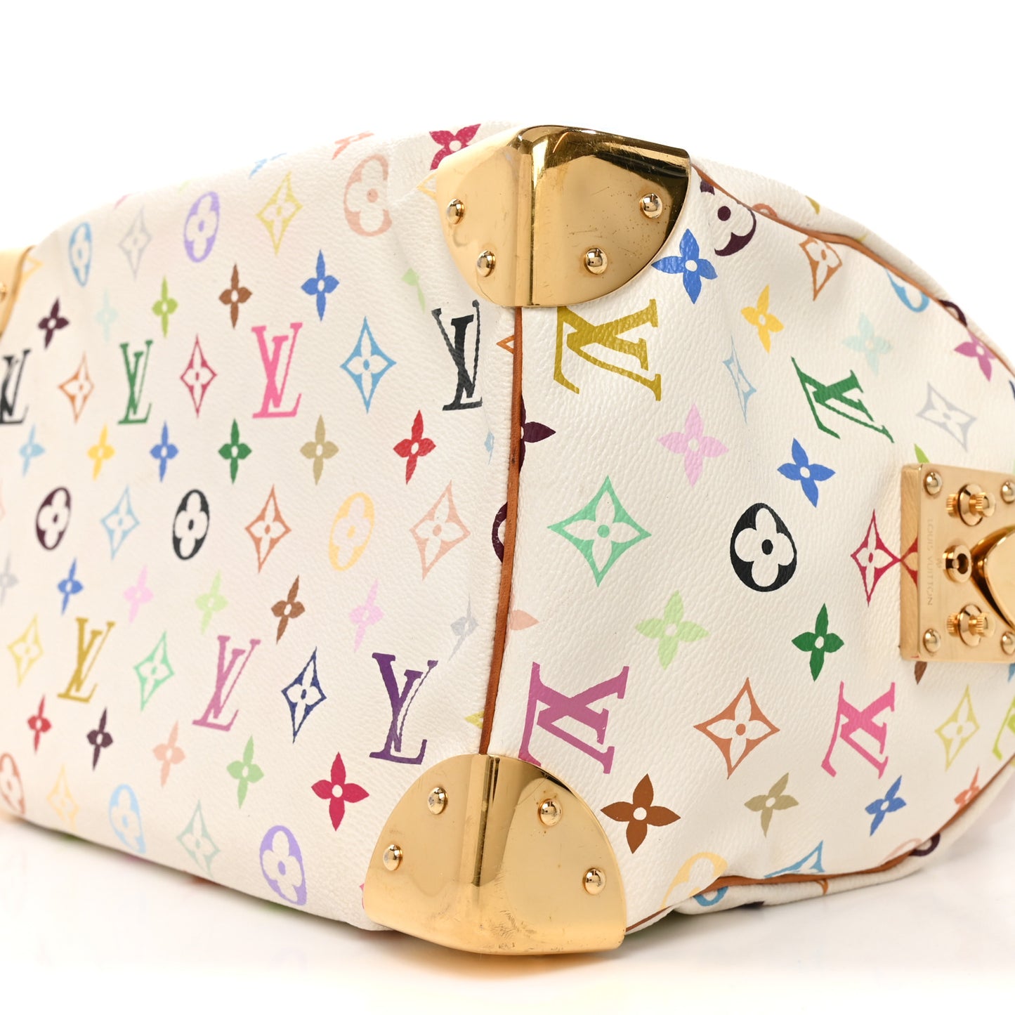 Monogram Multicolor Speedy 30 White