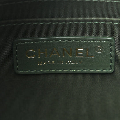 Chanel Lambskin Quilted Large Urban Spirit Backpack Dark Green 6 of 13