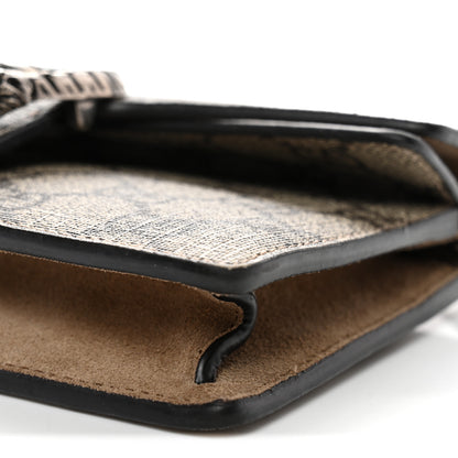 Gucci GG Supreme Monogram Super Mini Dionysus Shoulder Bag Taupe 10 of 10