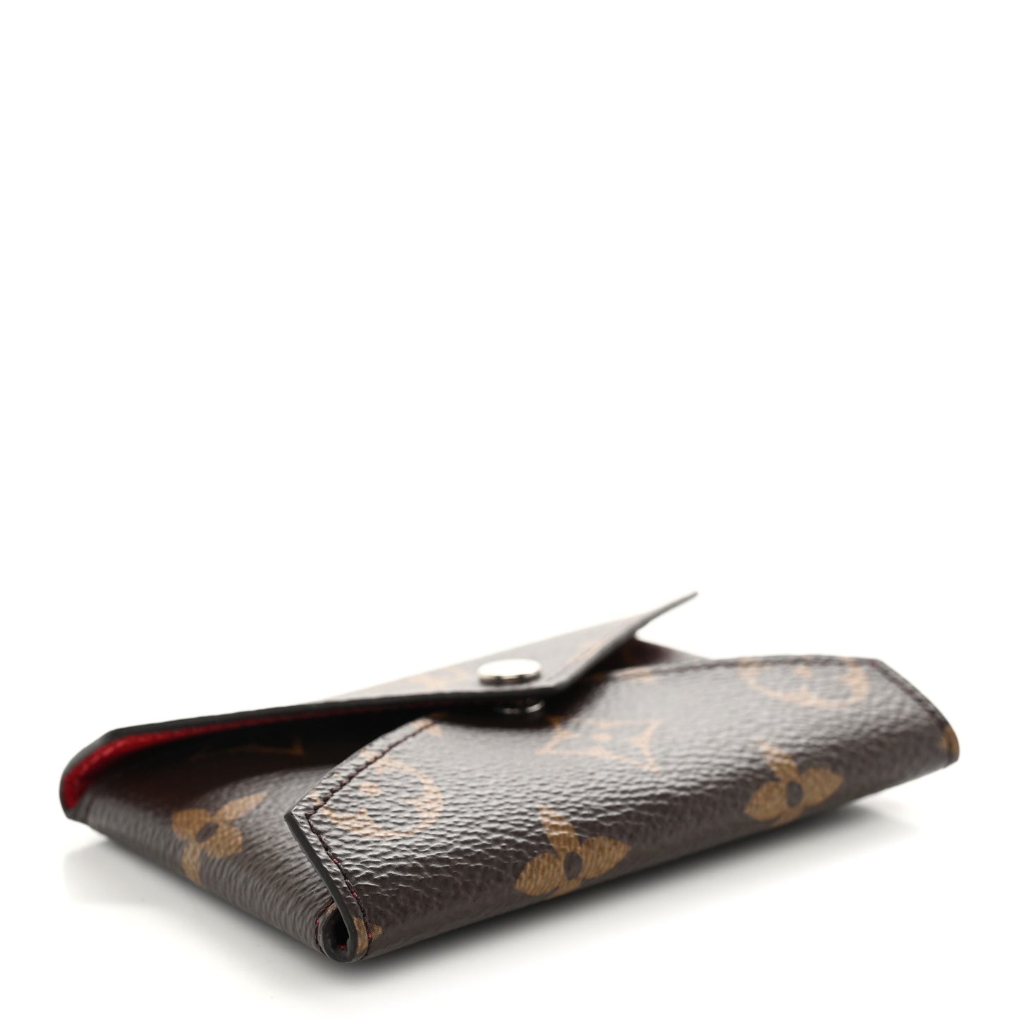 Monogram LV Colormania Kirigami Card Holder Sari Red