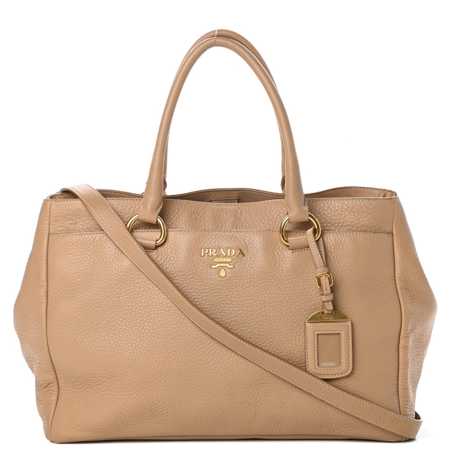 Prada Vitello Daino Tote Sughero 1 of 15