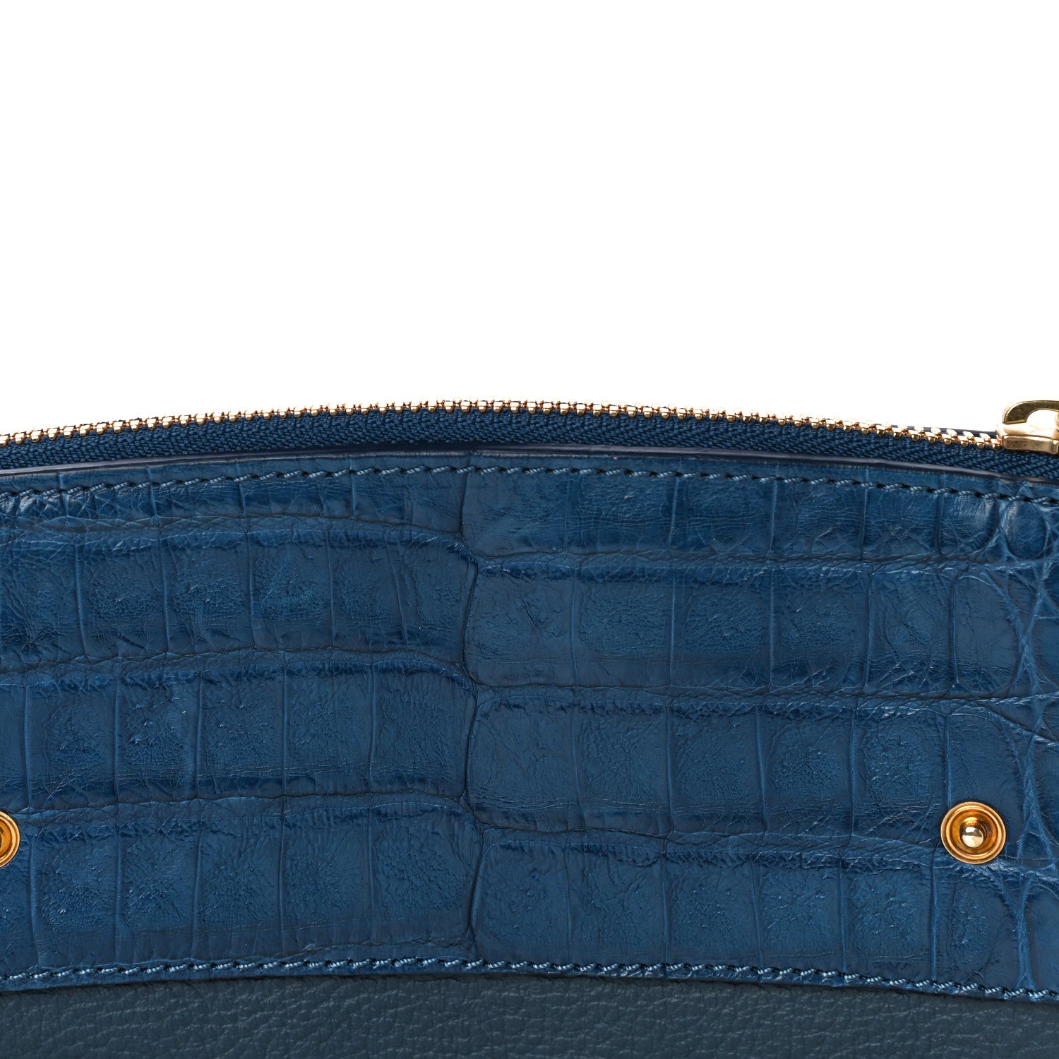 Nancy Gonzalez Crocodile Small Christie Satchel Blue 16 of 21