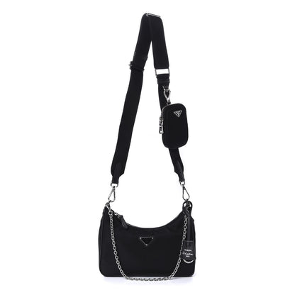 Prada Nylon Re-Edition 2005 Shoulder Bag Black 1 of 10