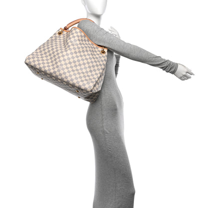 Louis Vuitton Damier Azur Artsy MM 2 of 10