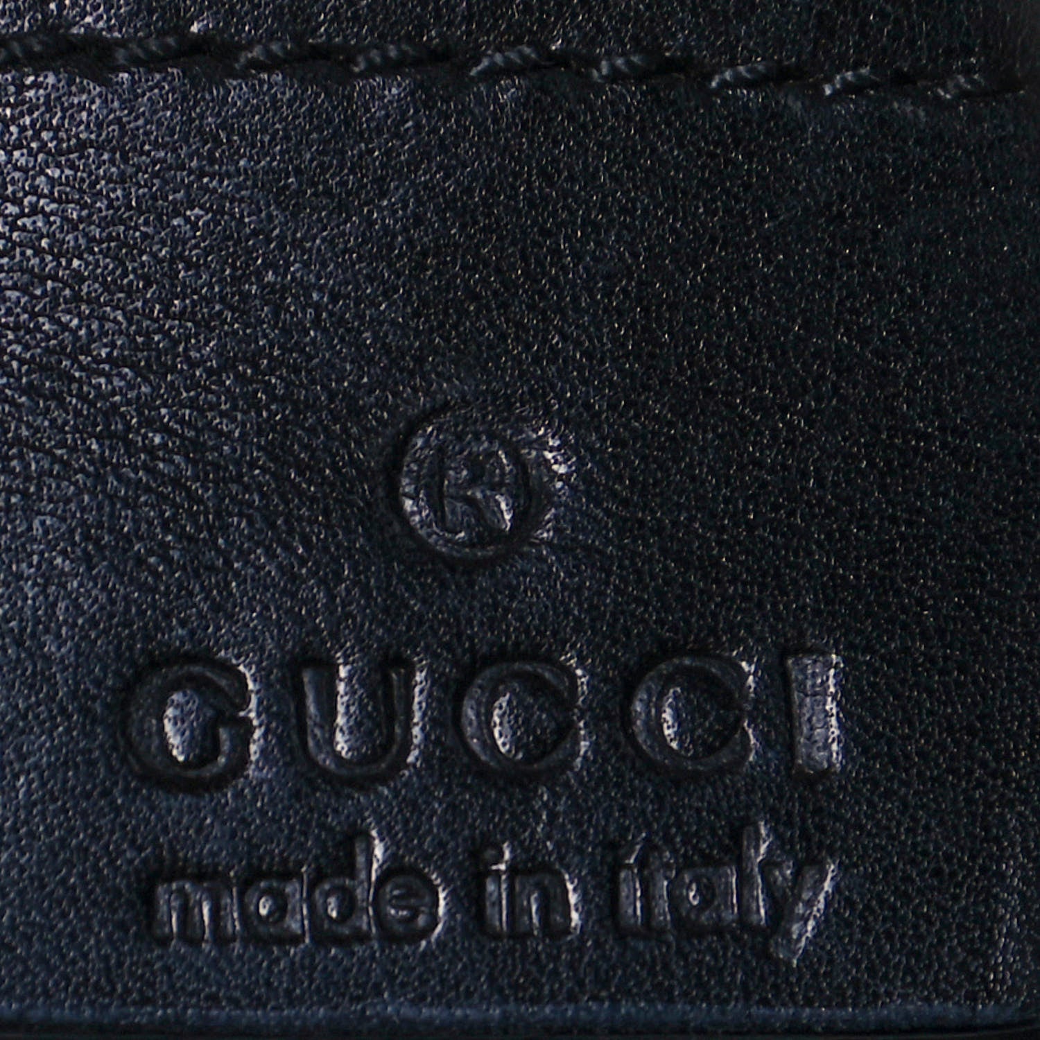 Gucci Denim Monogram Half Moon Hobo Black 5 of 16