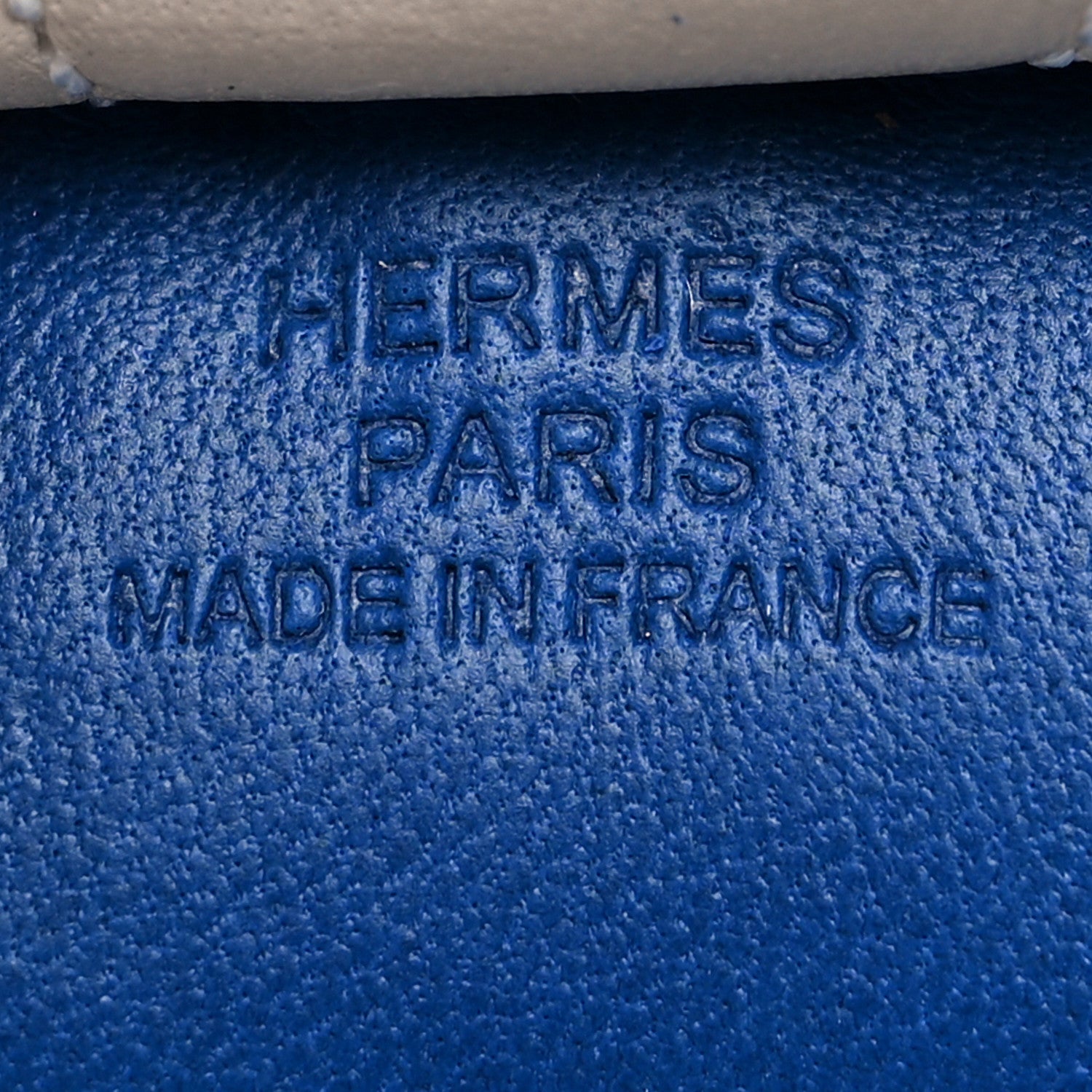 Hermes Milo Lambskin Grigri Rodeo Horse Bag Charm PM Bleu France Nata Black 3 of 3