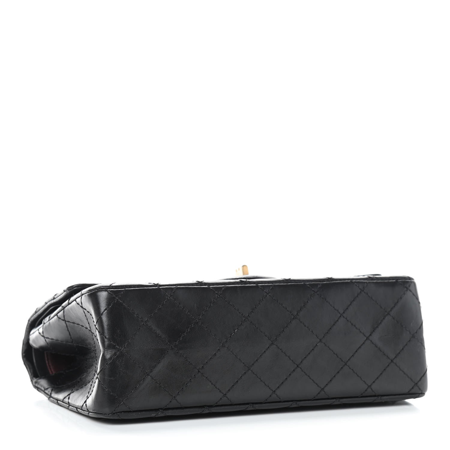 Chanel Aged Calfskin Quilted 2.55 Reissue 225 Flap Black 4 of 9