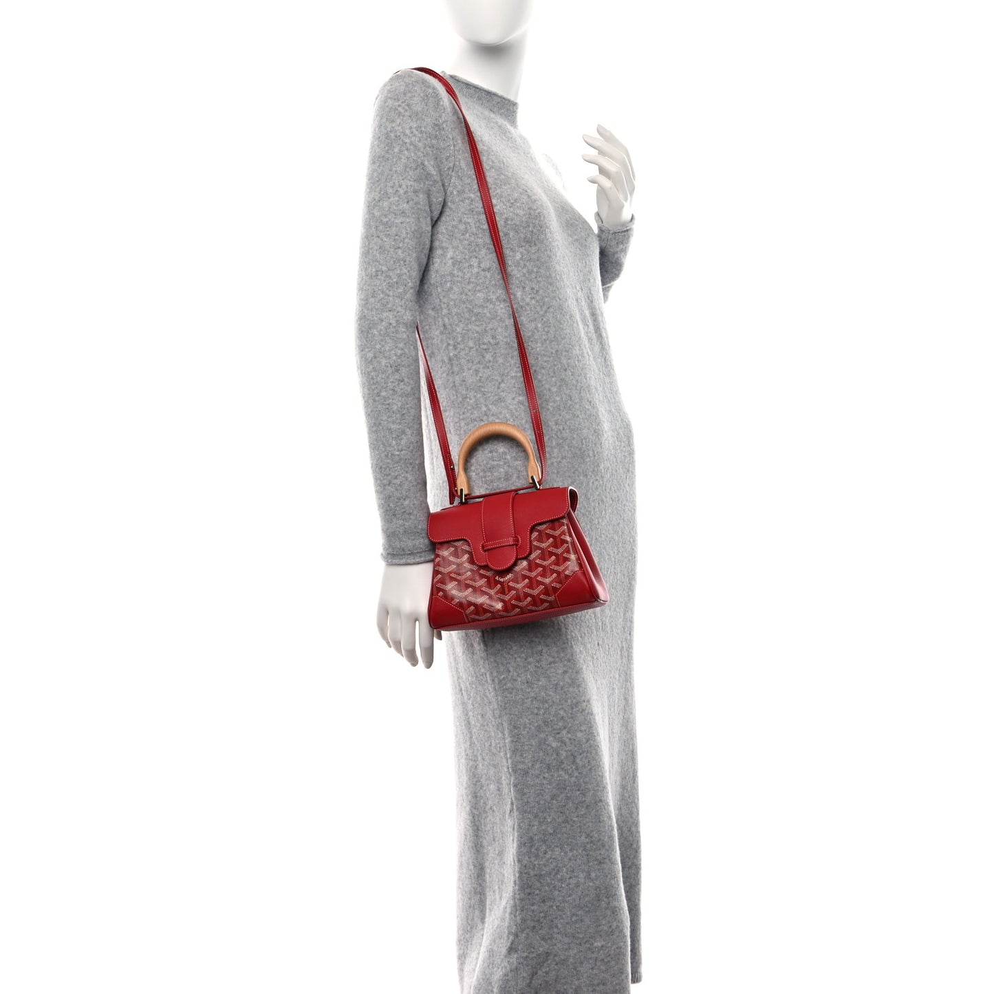 Goyardine Saigon Mini Red