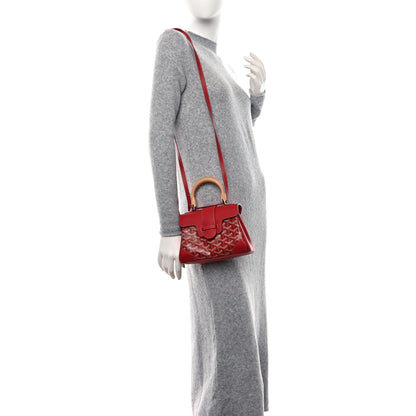 Goyard Goyardine Saigon Mini Red 2 of 10