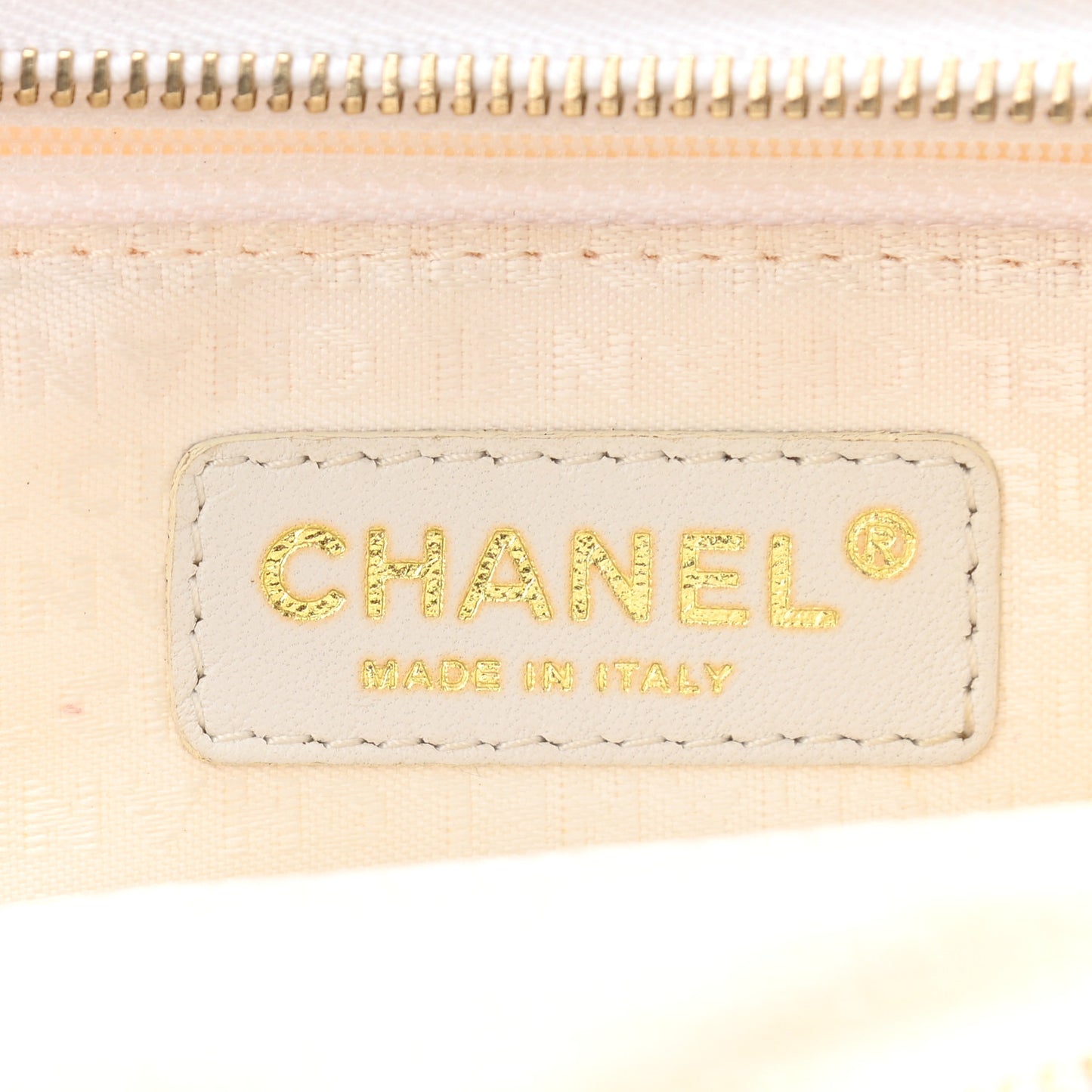 Canvas CC Handbag Pink White