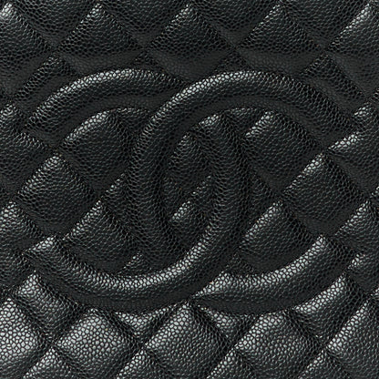 Chanel Caviar Quilted Grand Shopping Tote GST Black 8 of 11