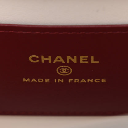 Chanel Shiny Caviar Mini Preppy Coco Shoulder Bag White 6 of 11
