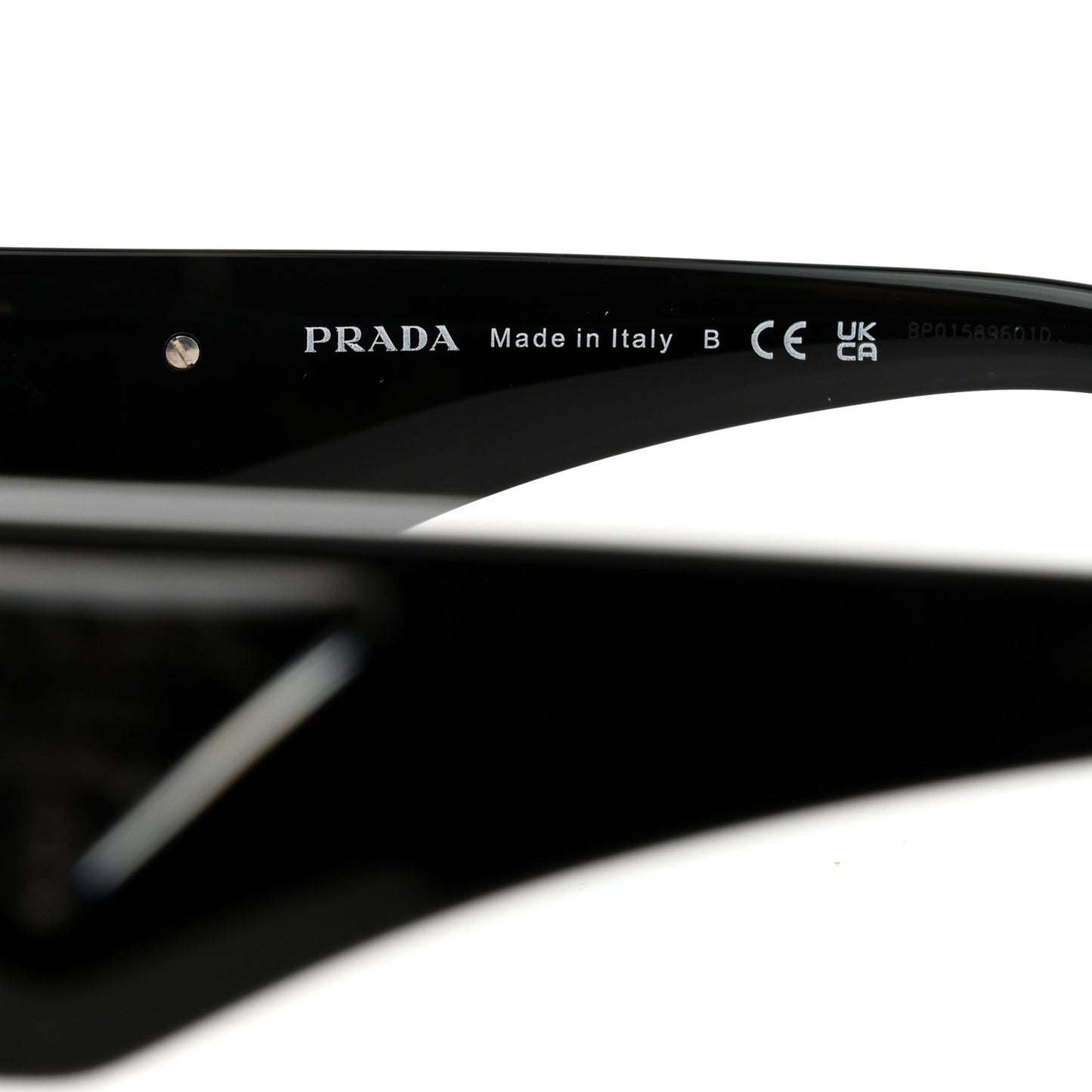 Acetate Symbole Sunglasses SPR 13Z Black