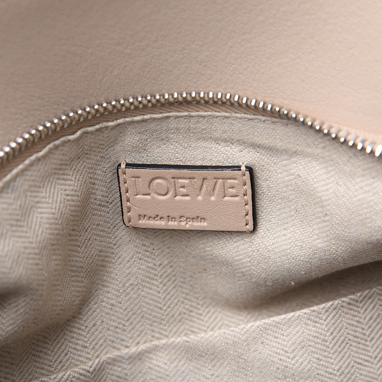 Loewe Calfskin Small Puzzle Bag Light Oat 7 of 12