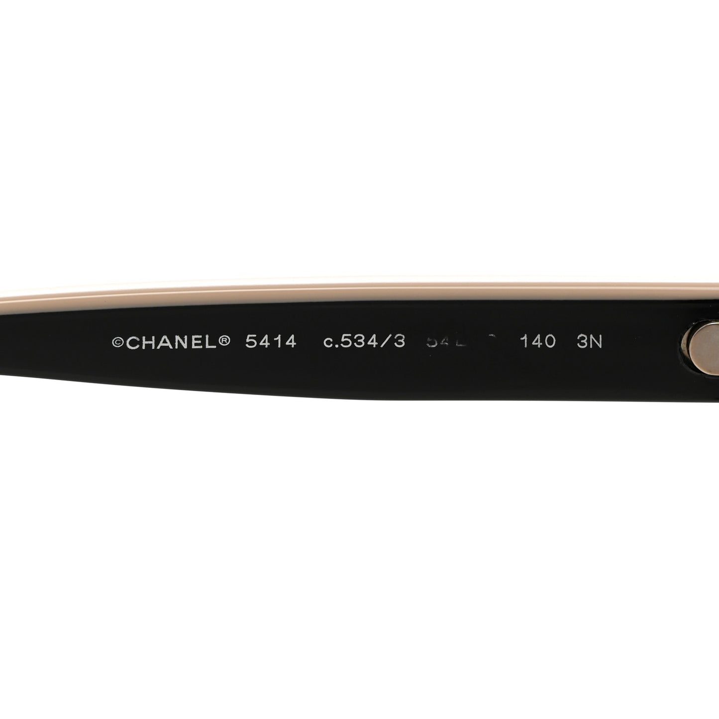 Acetate CC Butterfly Sunglasses 5414 Black Beige