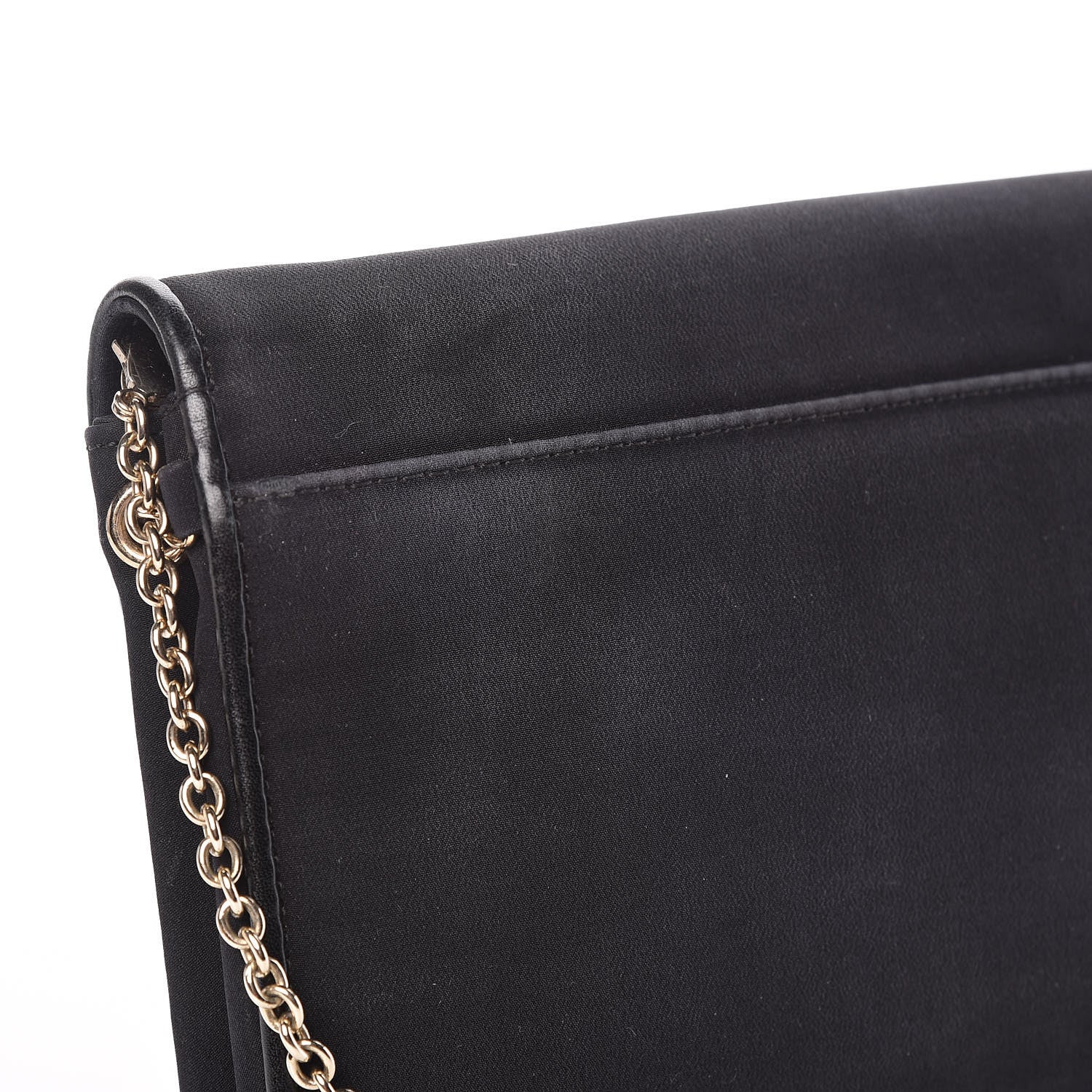 Christian Louboutin Canvas Patch Letters Riviera Clutch Black 10 of 12