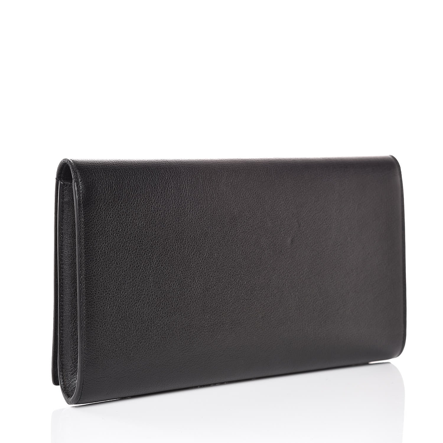 Saint Laurent Calfskin Monogram Large Belle De Jour Clutch Black 3 of 6