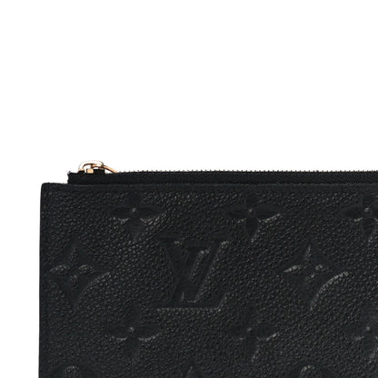 Louis Vuitton Empreinte Felicie Chain Wallet Zippered Insert Black 7 of 11