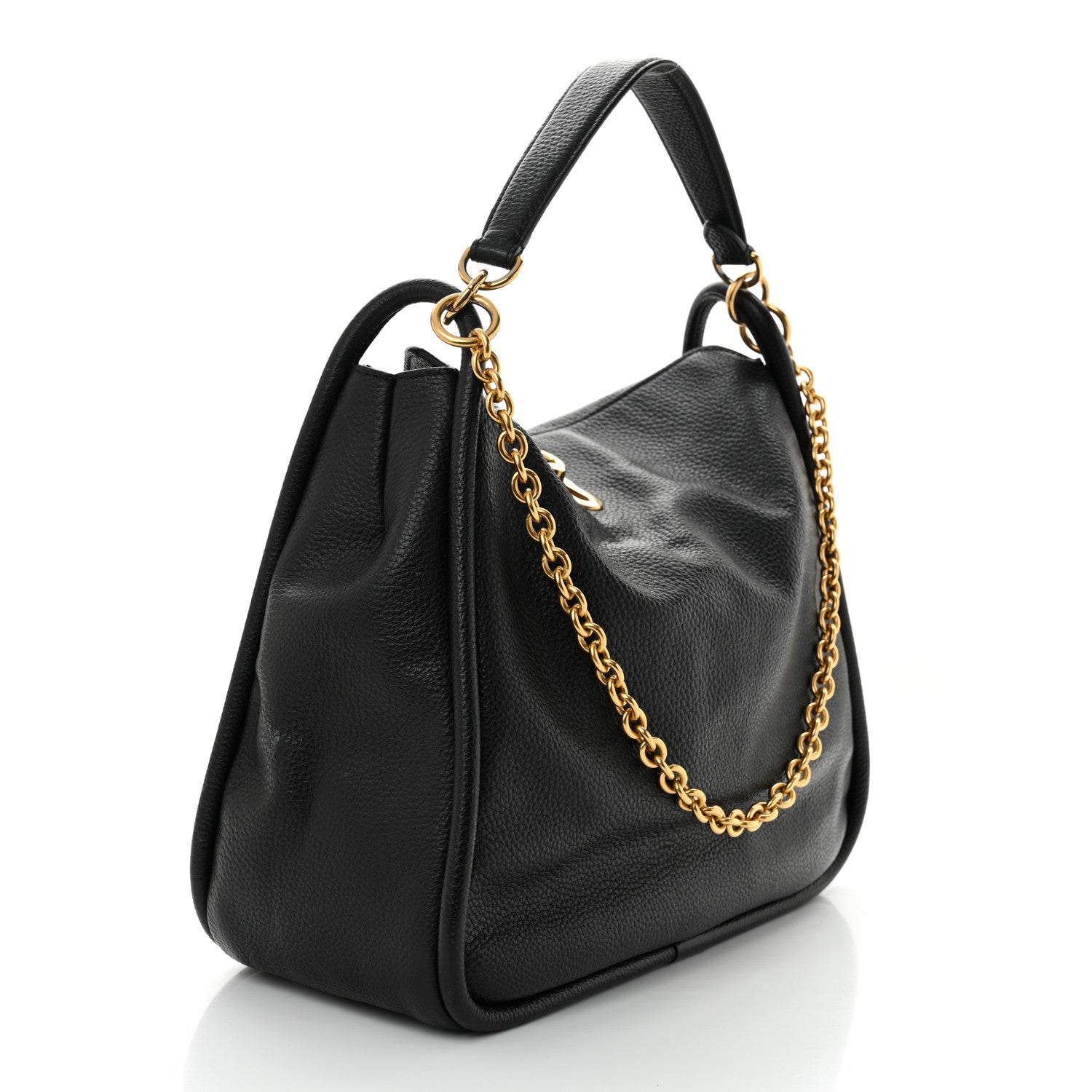 Mulberry Small Classic Grain Leighton Black 3 of 10