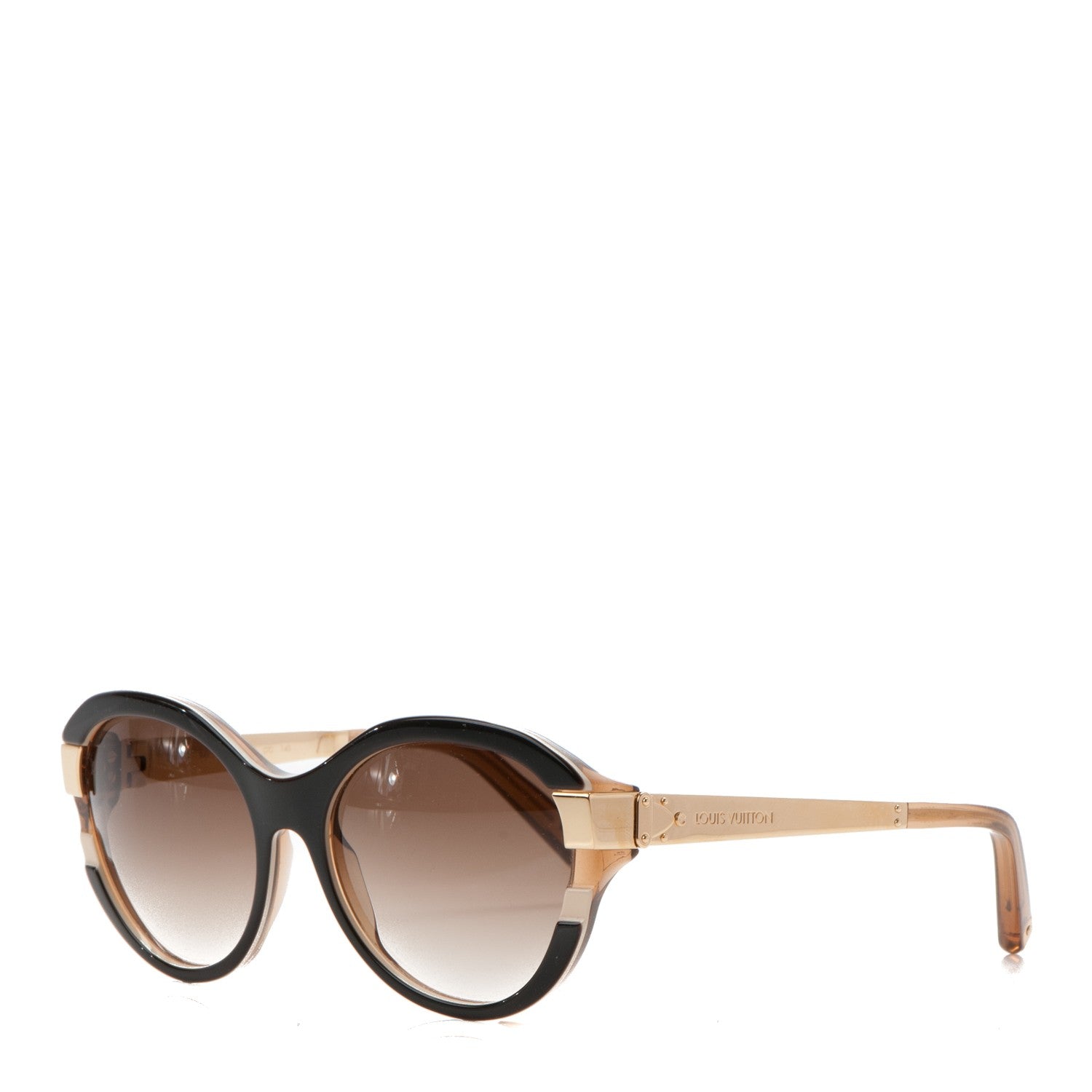 Louis Vuitton Petit Soupcon Cat Eye Sunglasses Z0487W Brown 1 of 6