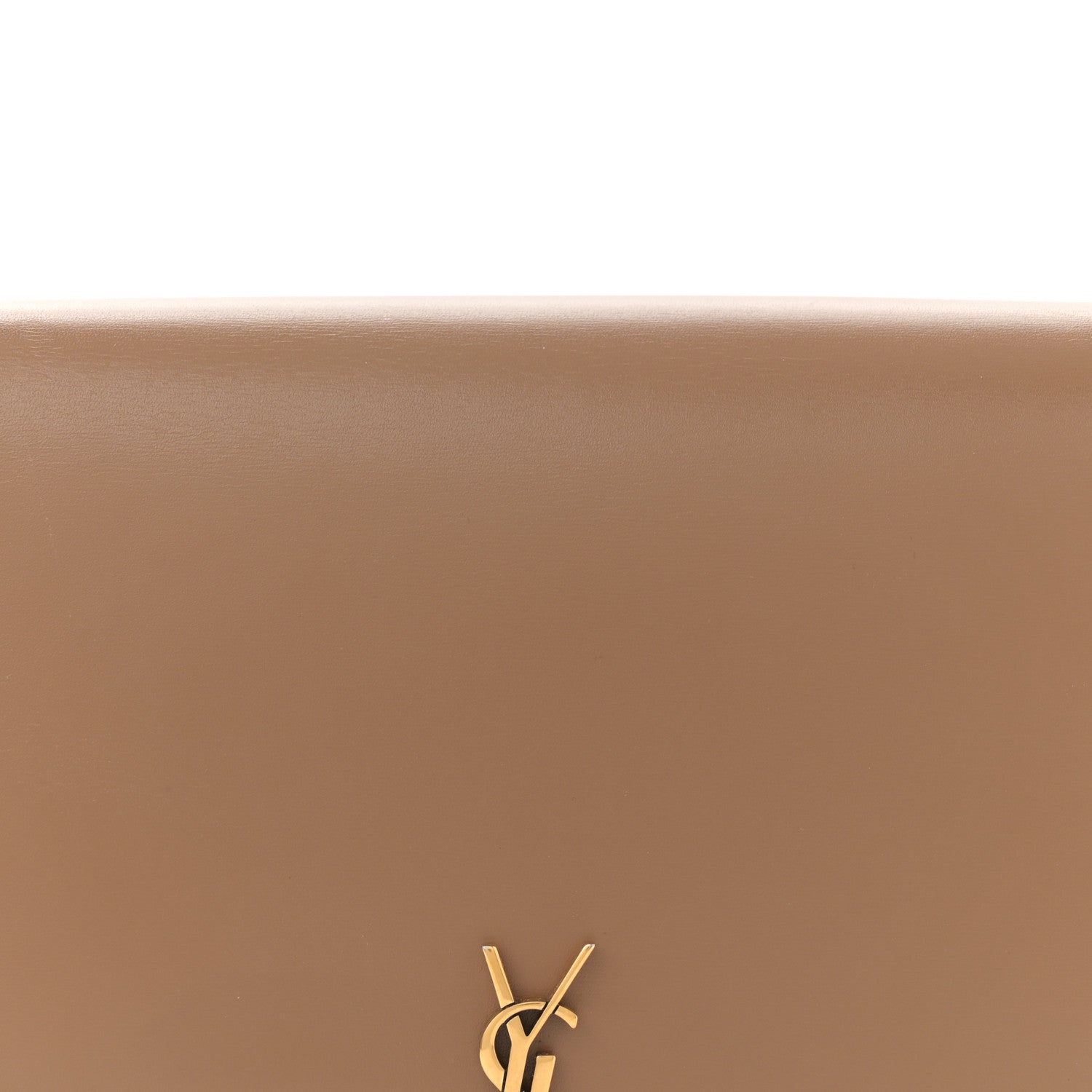 Saint Laurent Box Calfskin Mini Voltaire Shoulder Bag Dark Cork 8 of 11