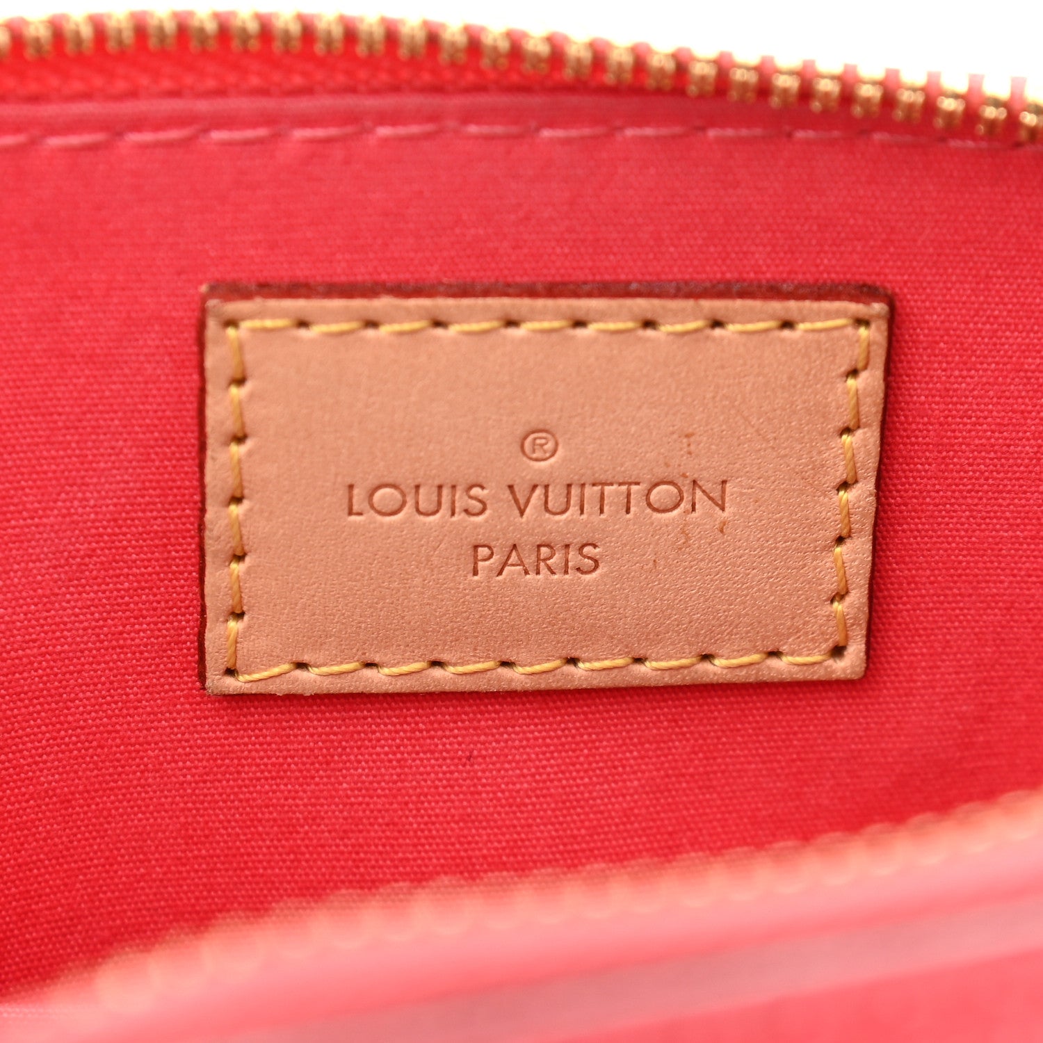Louis Vuitton Vernis Alma BB Rose Litchi 6 of 11