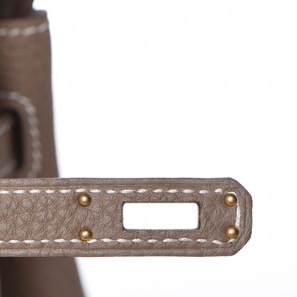 Hermes Togo Birkin 25 Etoupe 16 of 33