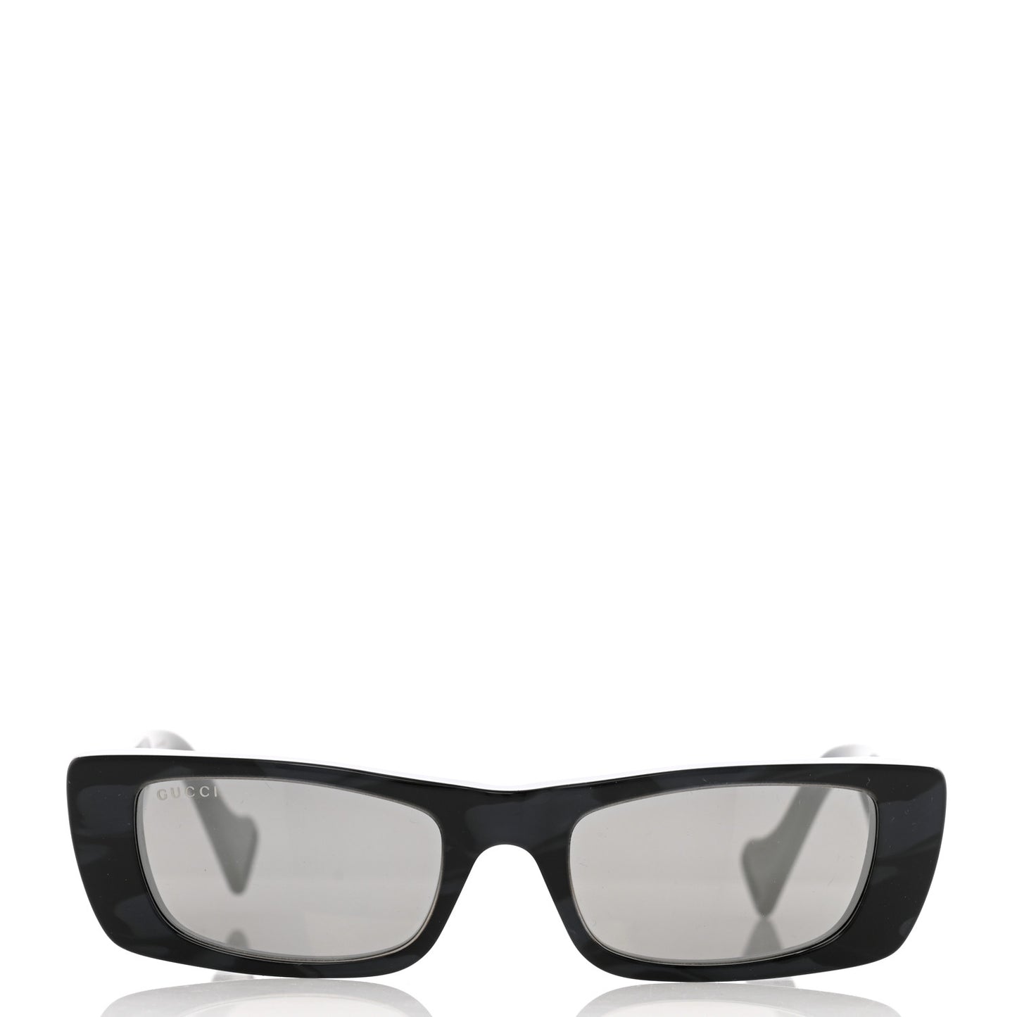 Acetate Rectangular Sunglasses GG0516S Black