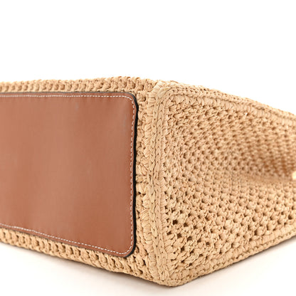 Louis Vuitton Raffia Calfskin By The Pool OnTheGo MM Natural 9 of 9