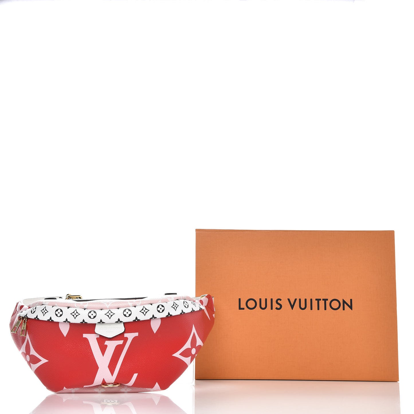 Monogram Giant Bumbag Rouge