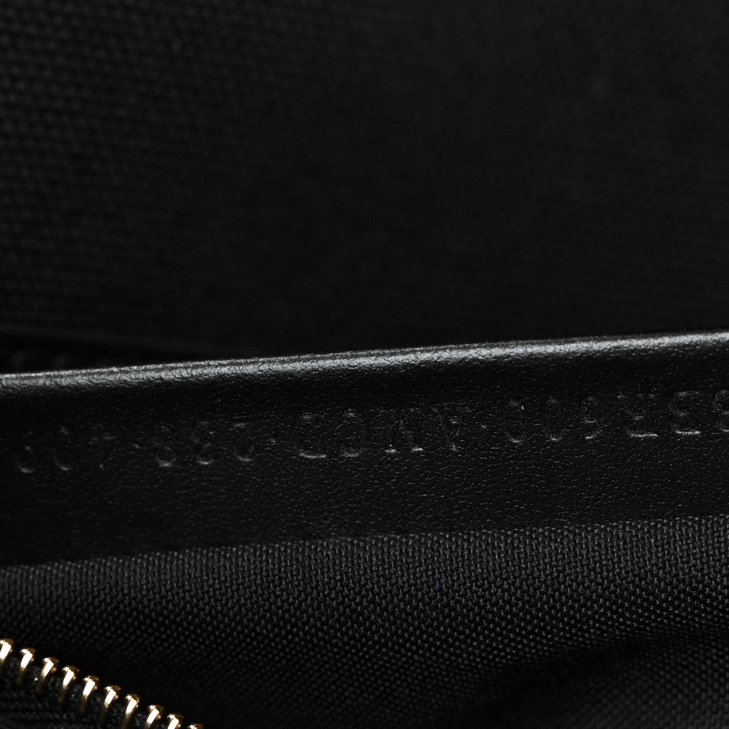 Fendi Canvas Vitello King Extra Strap FF Embroidered Baguette Black 7 of 10