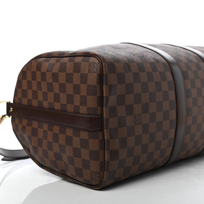 Louis Vuitton Damier Ebene Keepall Bandouliere 45 8 of 10