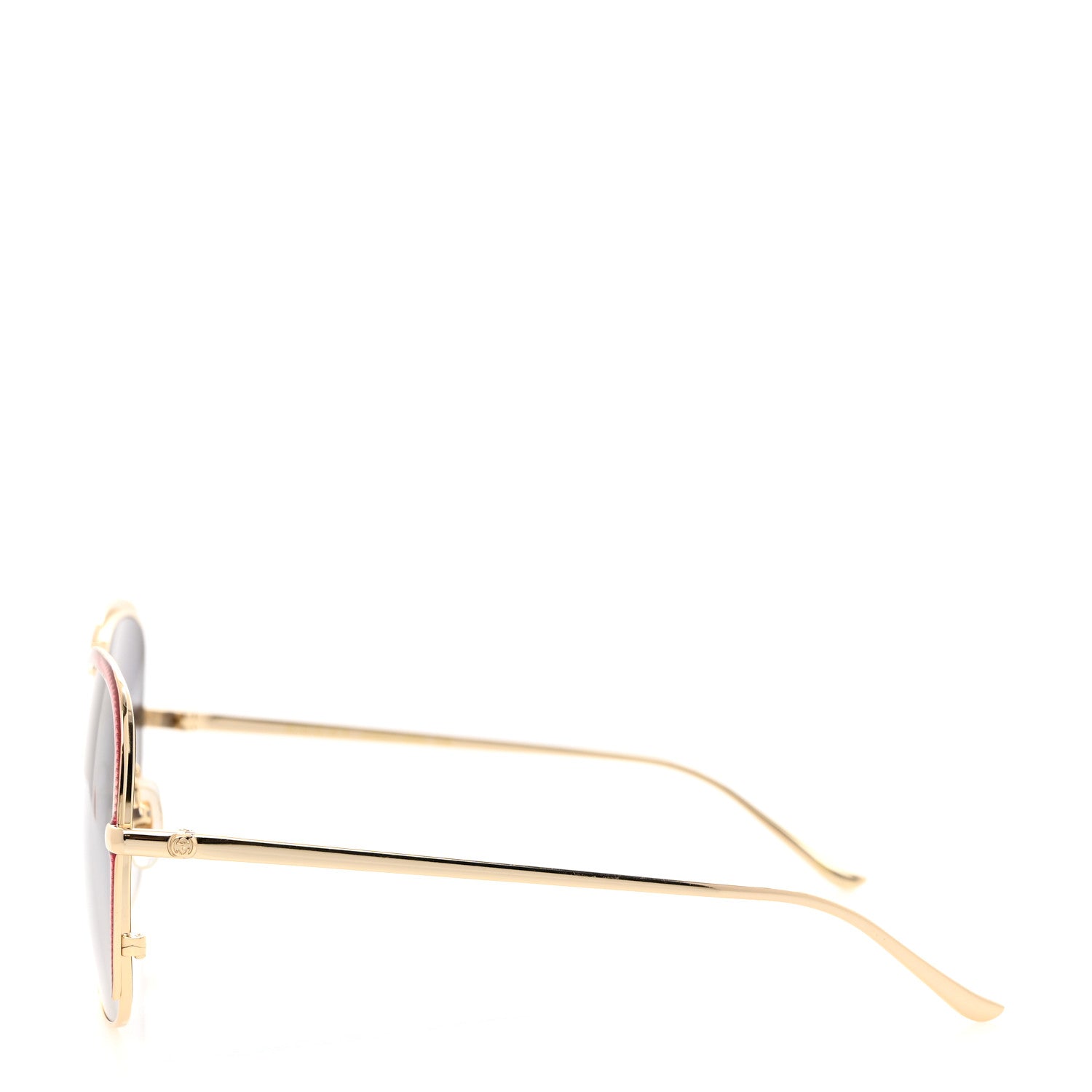 Gucci Acetate Oversize Square Frame GG0400S Sunglasses Gold 3 of 8