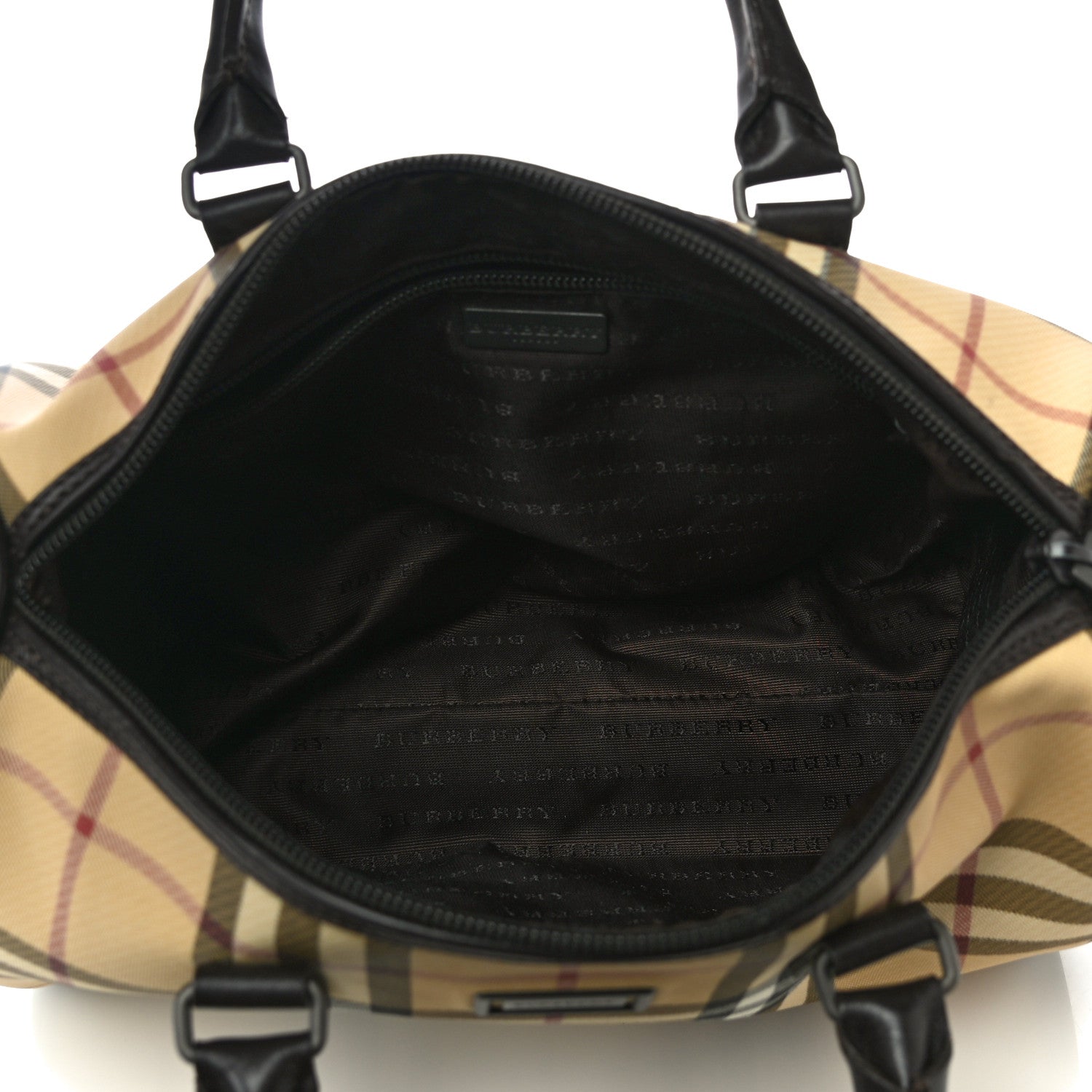 Burberry Canvas House Check Boston Black 5 of 11