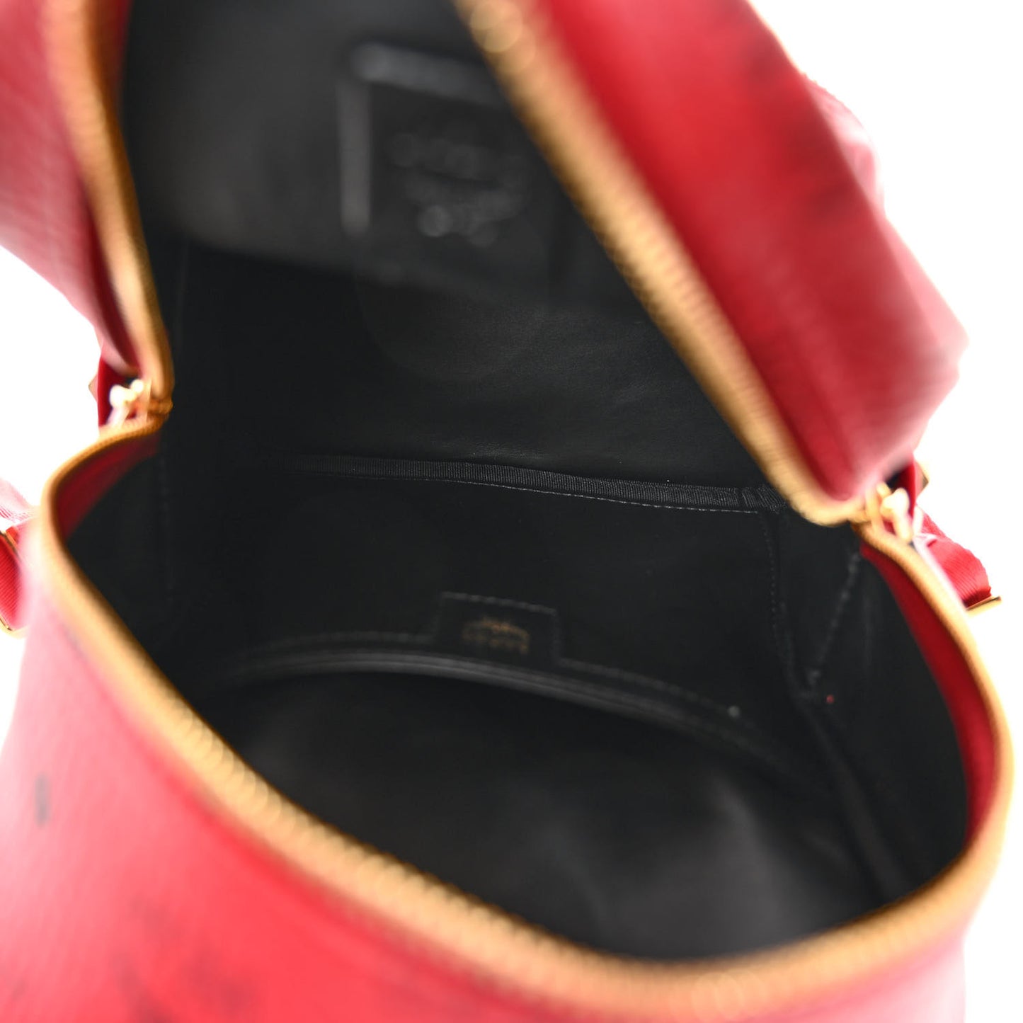 Visetos Side Stud Mini Stark Backpack Ruby Red